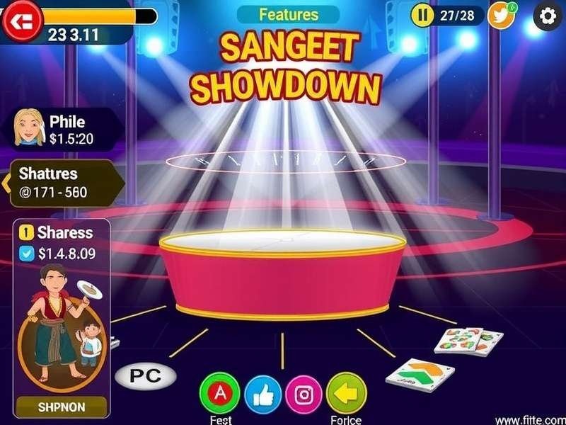 Sangeet Showdown download statistics and regional performance